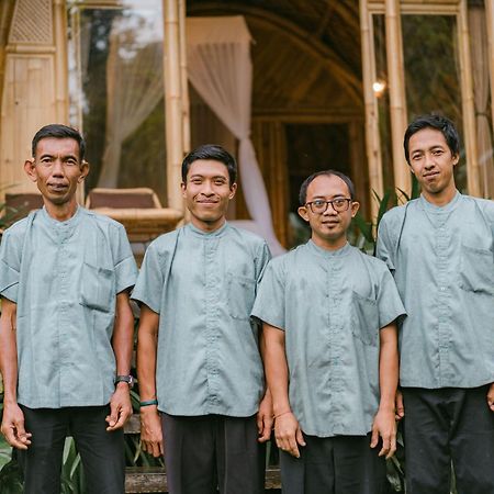 Вилла Arcada Bali Bamboo House Сидемен Экстерьер фото